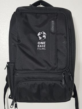 eBags Black Travel Laptop Backpack Carry On Organizer EB2146-16 One Race Films